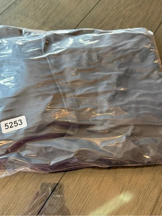 Quince 100% Linen Black Shirt Dress XL | Button Front Tie Waist 25253 - Picture 16 of 16